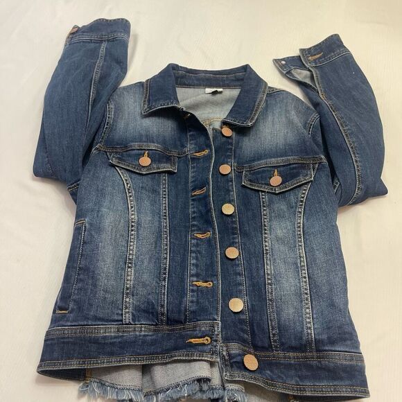 Cabi Denim Jean Jacket Size Medium - Picture 7 of 8